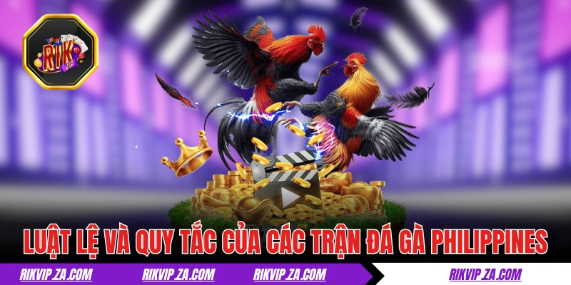 Luật lệ và quy tắc của các trận đá gà Philippines